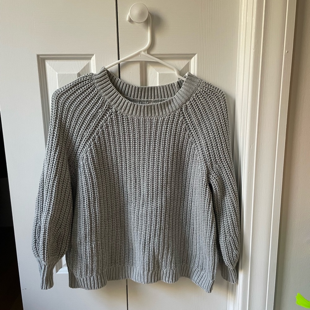 Aerie Gray Sweater-XXS